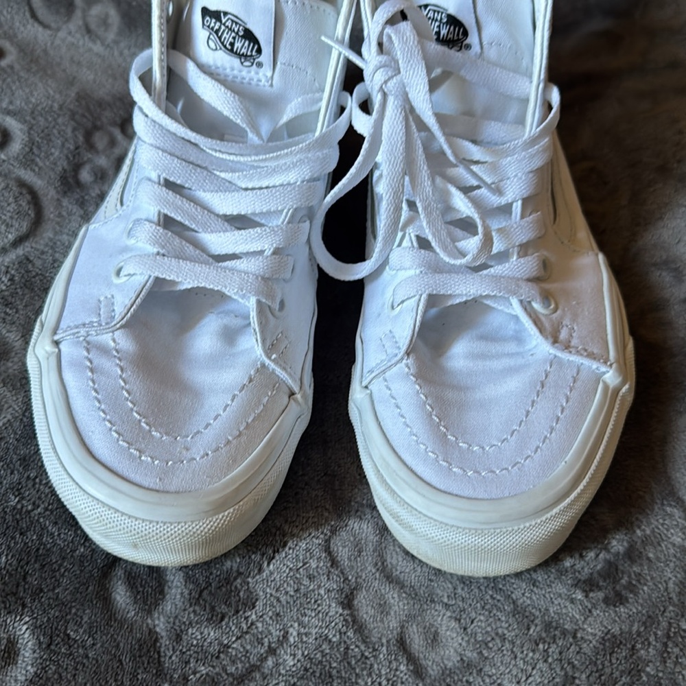 Vans Classic White High-Tops - Picture 9 of 13